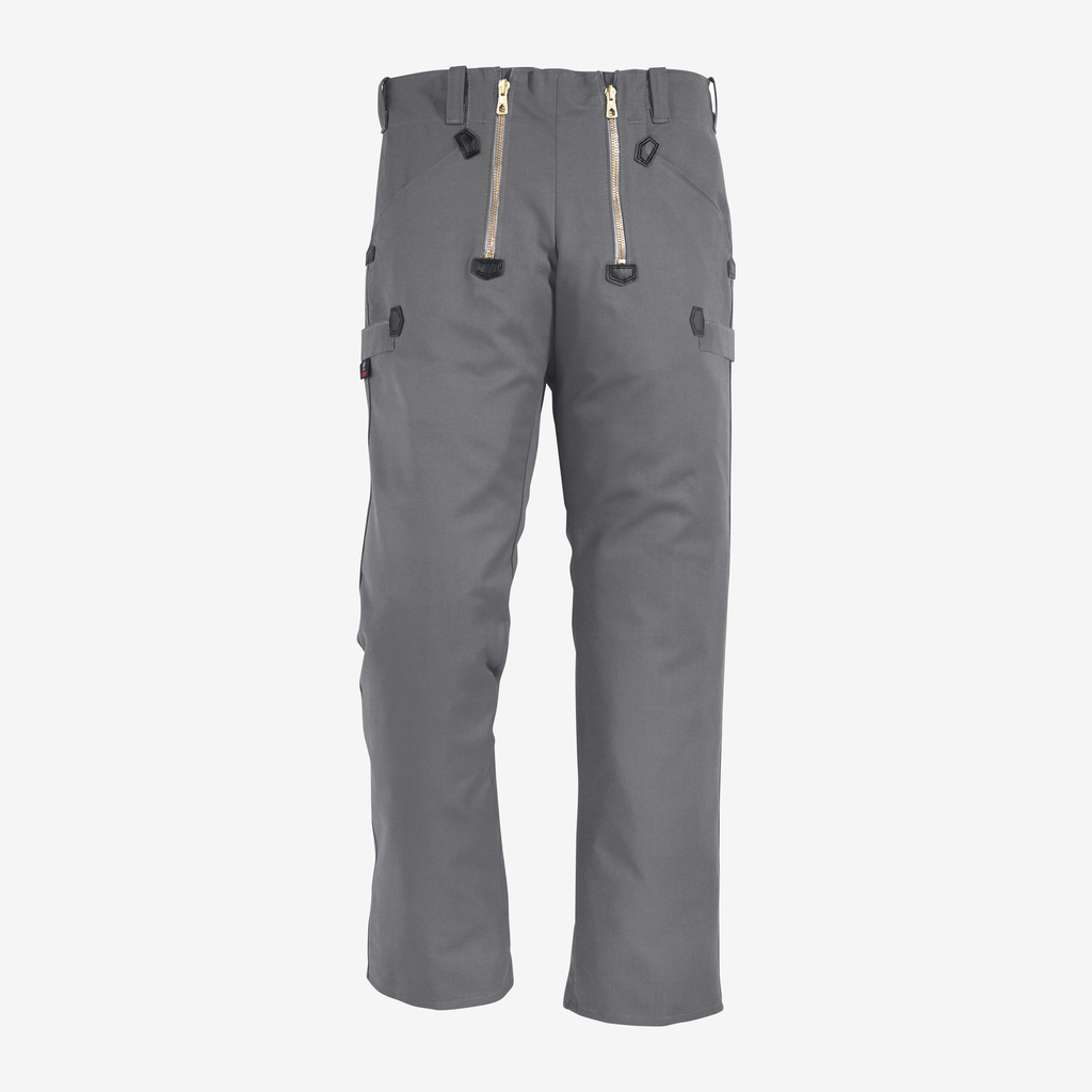 [10008-11-23] FHB BOB Zunfthose Rips-Moleskin (grau, Gr. 23)