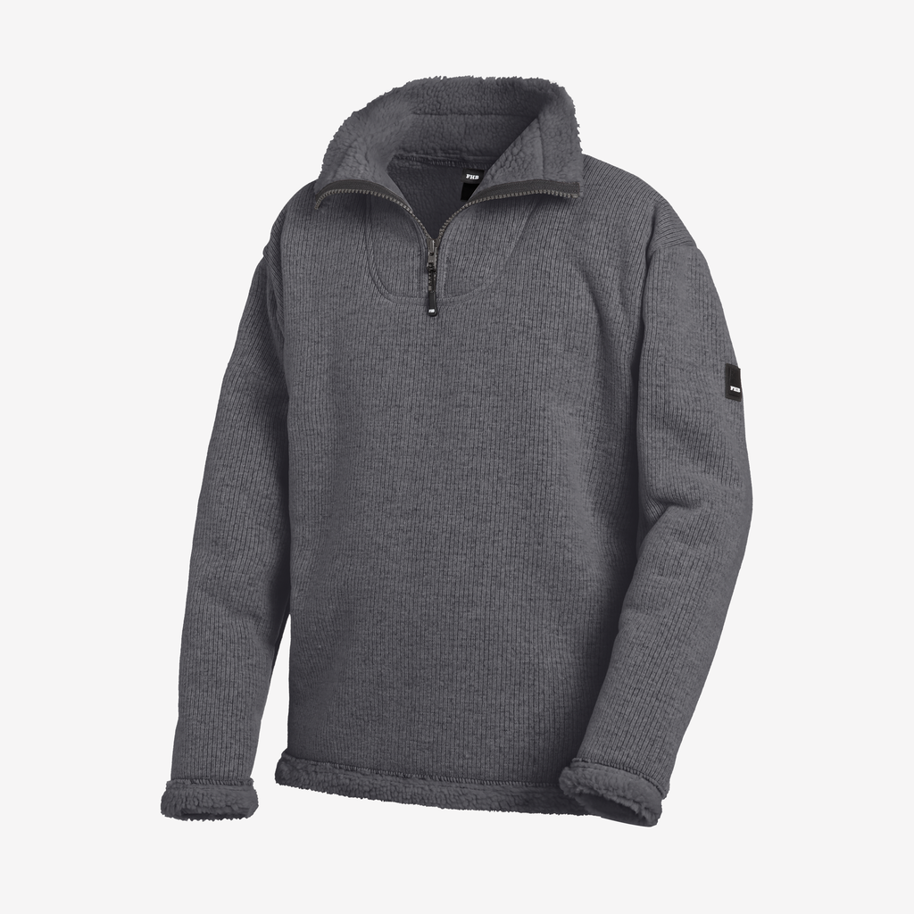 [33344-12-XS] FHB ROBERT Webpelz-Troyer (anthrazit, Gr. XS)