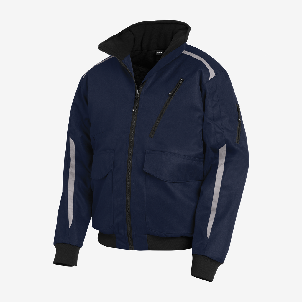 FHB VOLKER Arbeitsjacke mit Reflektoren