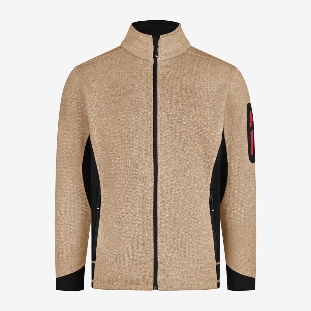 FHB CHRISTOPH Strick-Fleece-Jacke Herren