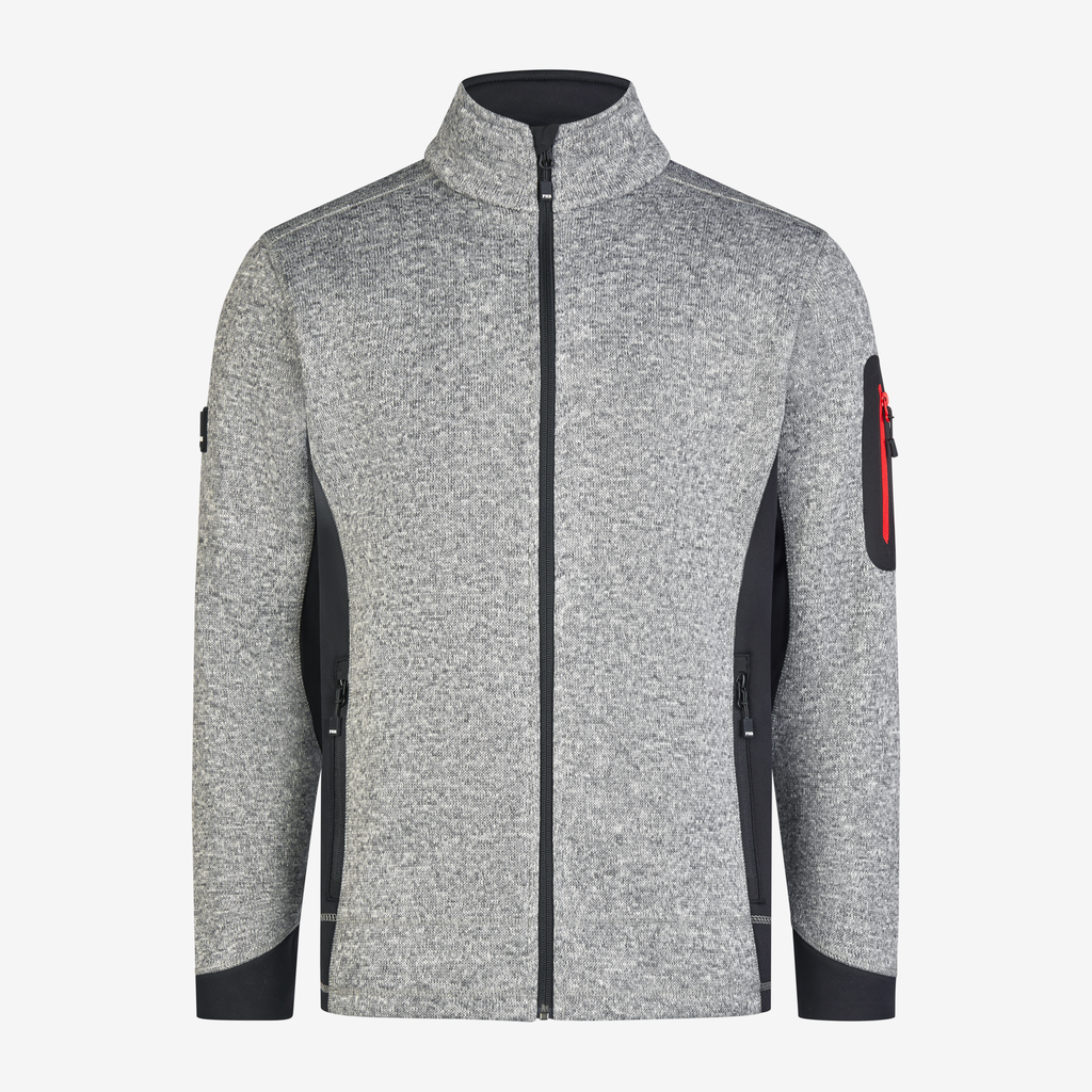FHB CHRISTOPH Strick-Fleece-Jacke Herren
