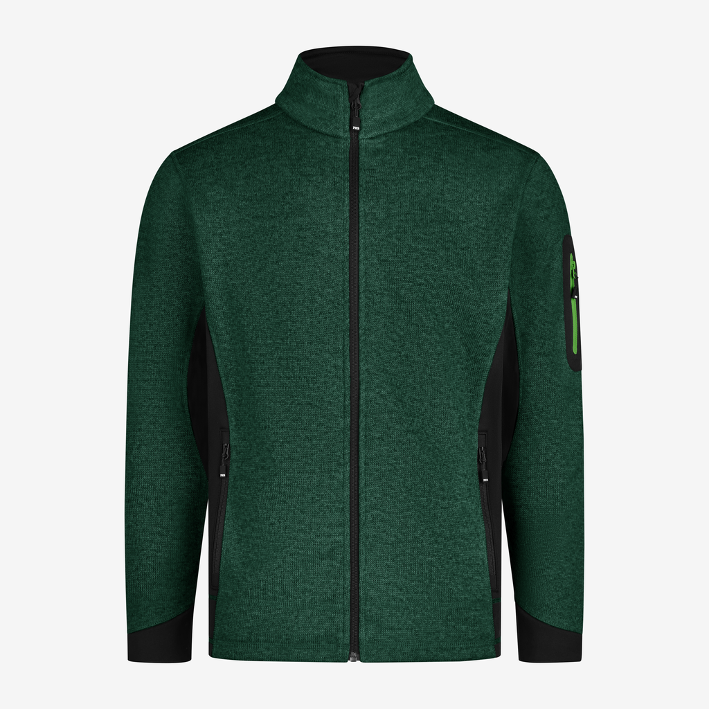 FHB CHRISTOPH Strick-Fleece-Jacke Herren