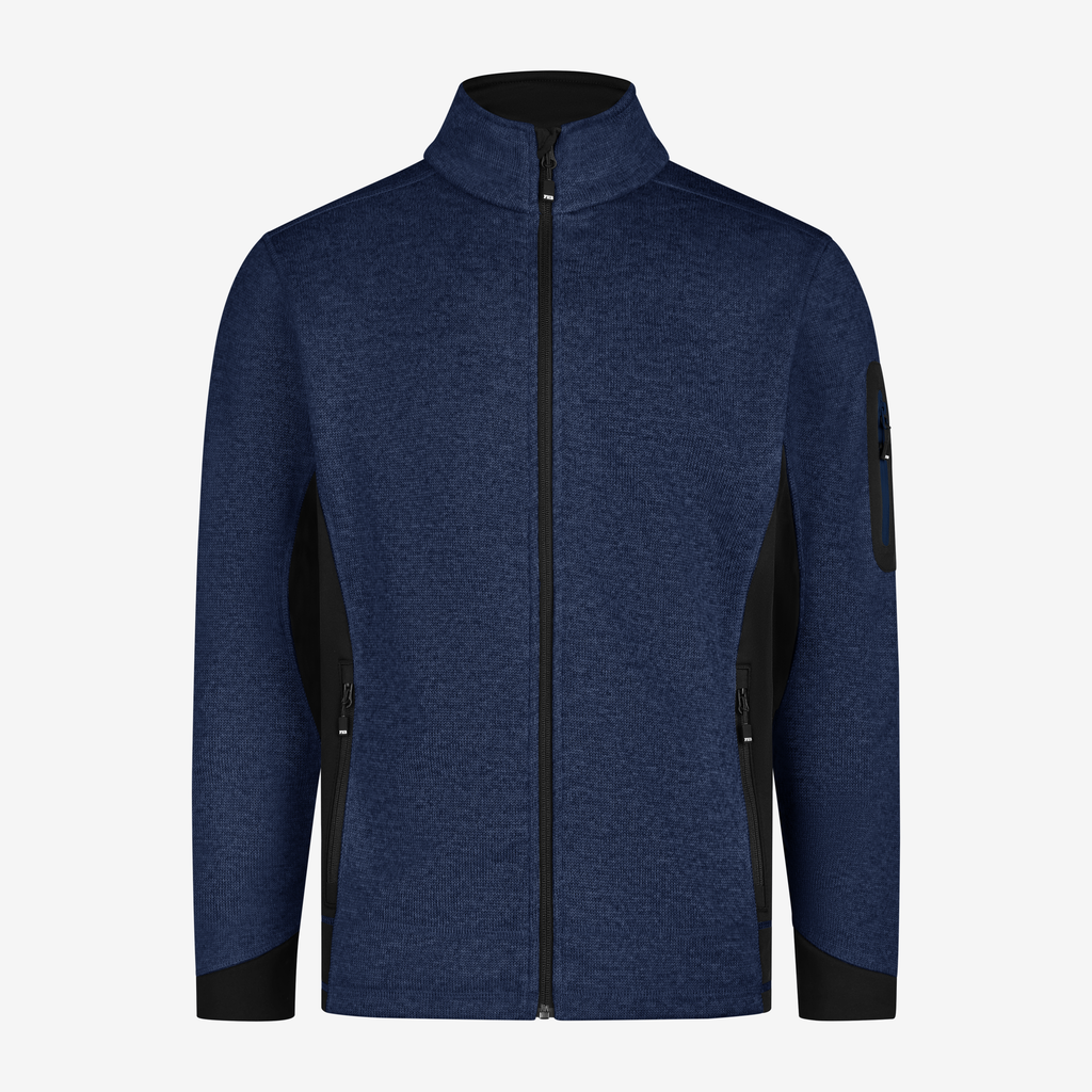 FHB CHRISTOPH Strick-Fleece-Jacke Herren