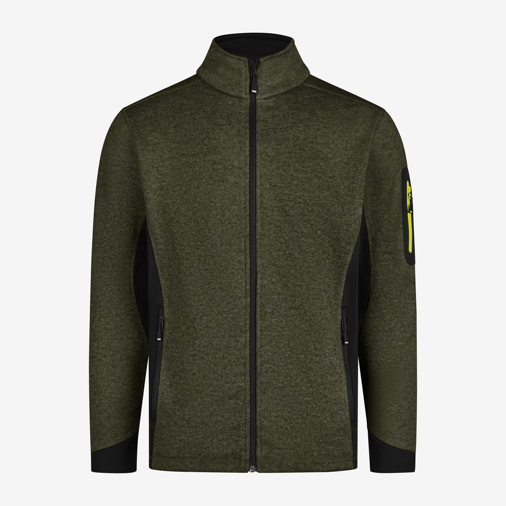 FHB CHRISTOPH Strick-Fleece-Jacke Herren