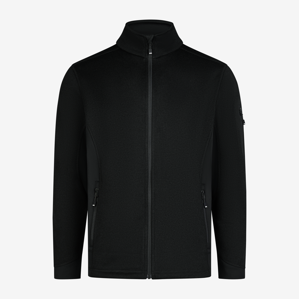 FHB CHRISTOPH Strick-Fleece-Jacke Herren