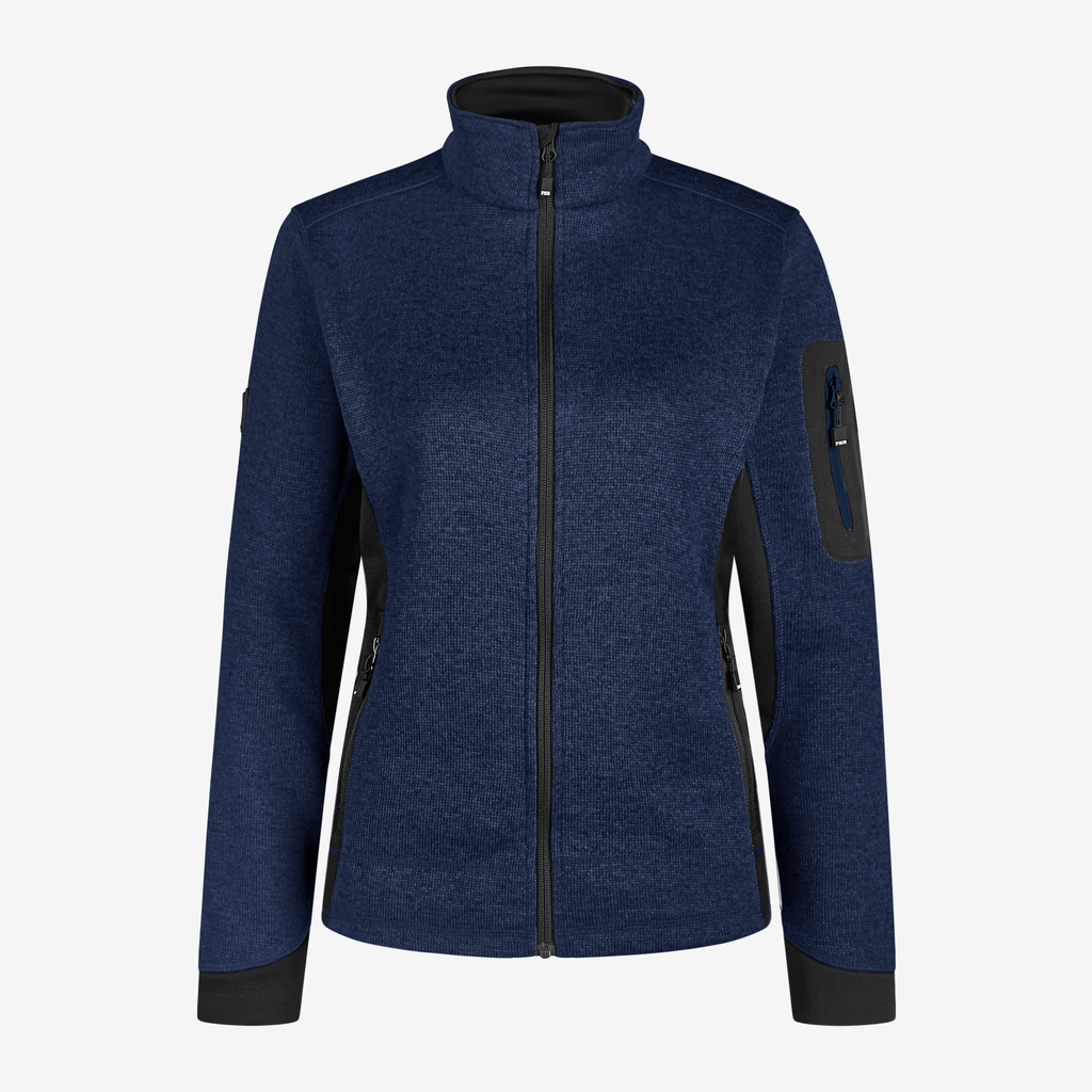 FHB MARIEKE Strick-Fleece-Jacke Damen