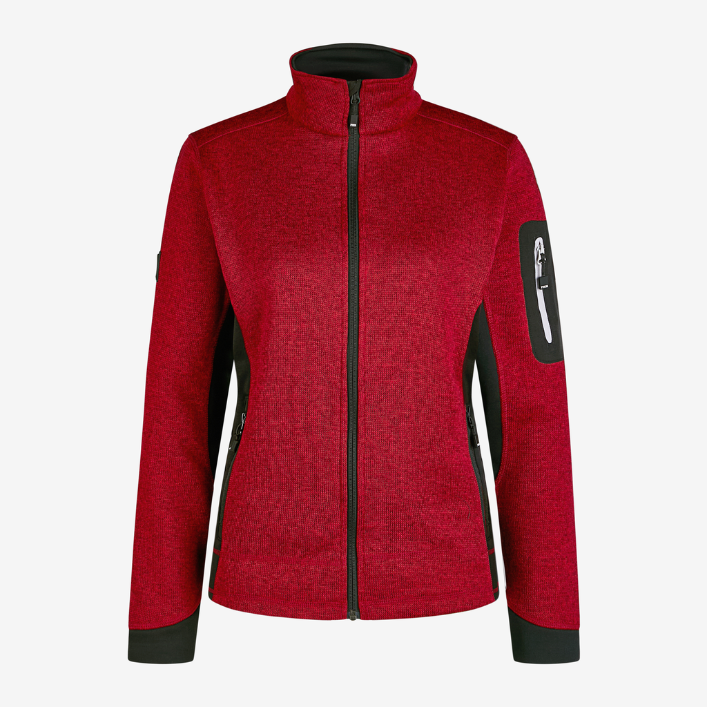 FHB MARIEKE Strick-Fleece-Jacke Damen