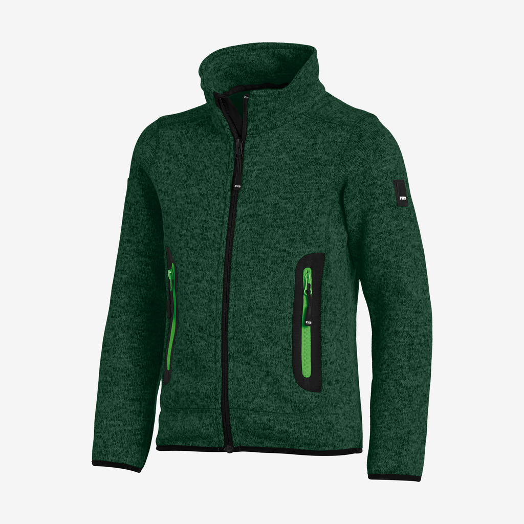 FHB MATS Strick-Fleece-Jacke Kinder
