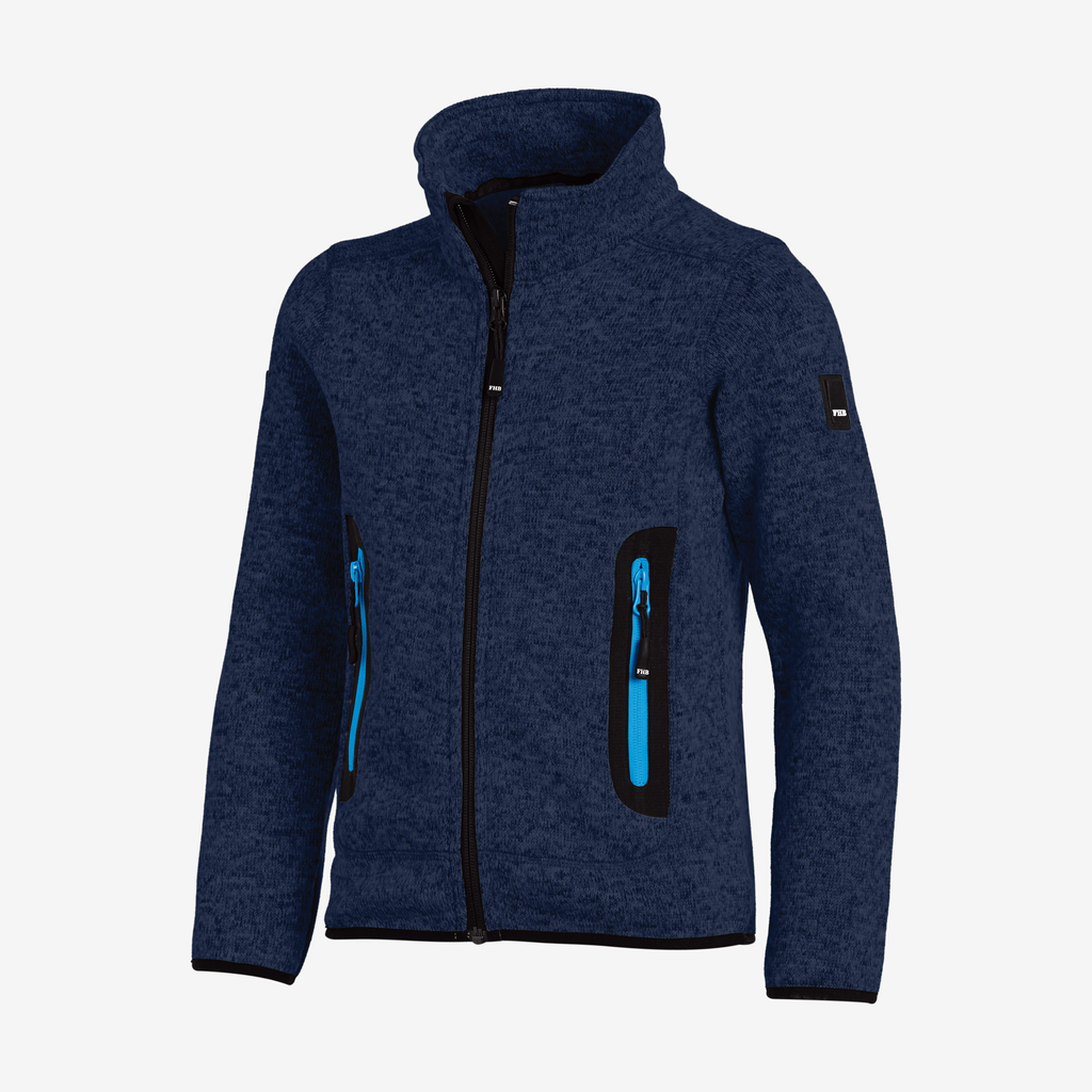 FHB MATS Strick-Fleece-Jacke Kinder
