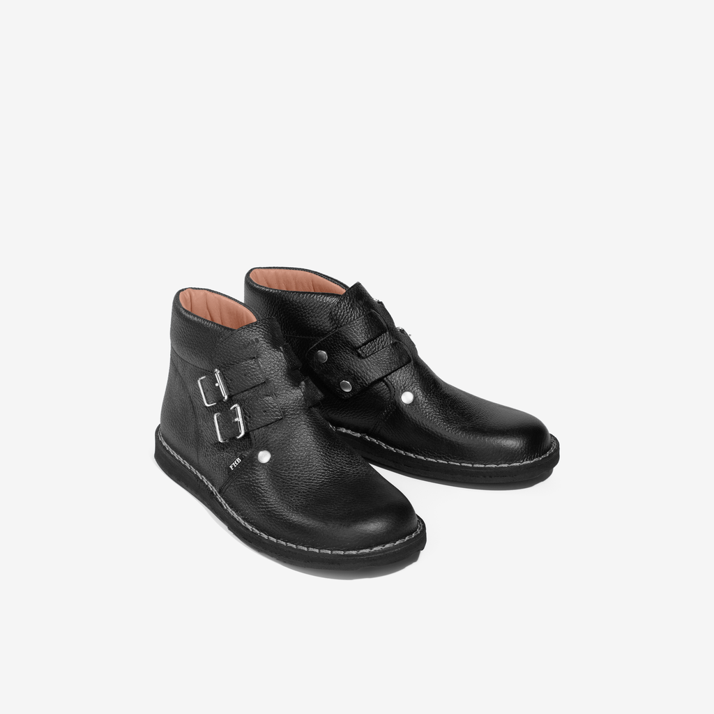 [84060-20-38] FHB OSKAR Dachdeckerstiefel Autoreifensohle Doppelschnalle (Gr. 38)