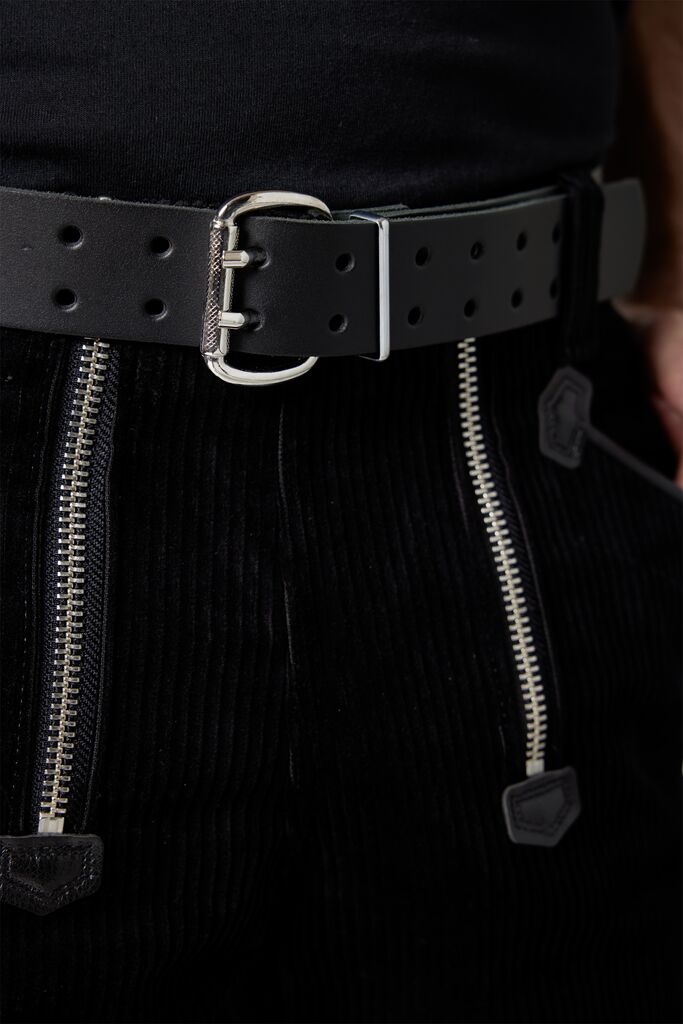 FHB CARSTEN Ledergürtel Doppeldorn