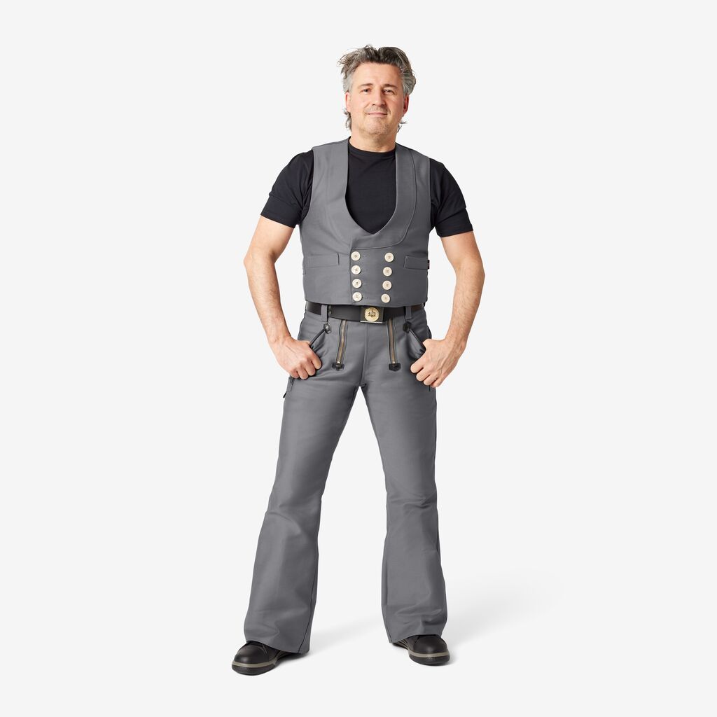 FHB GREGOR Koppelschloss Silber Maurer