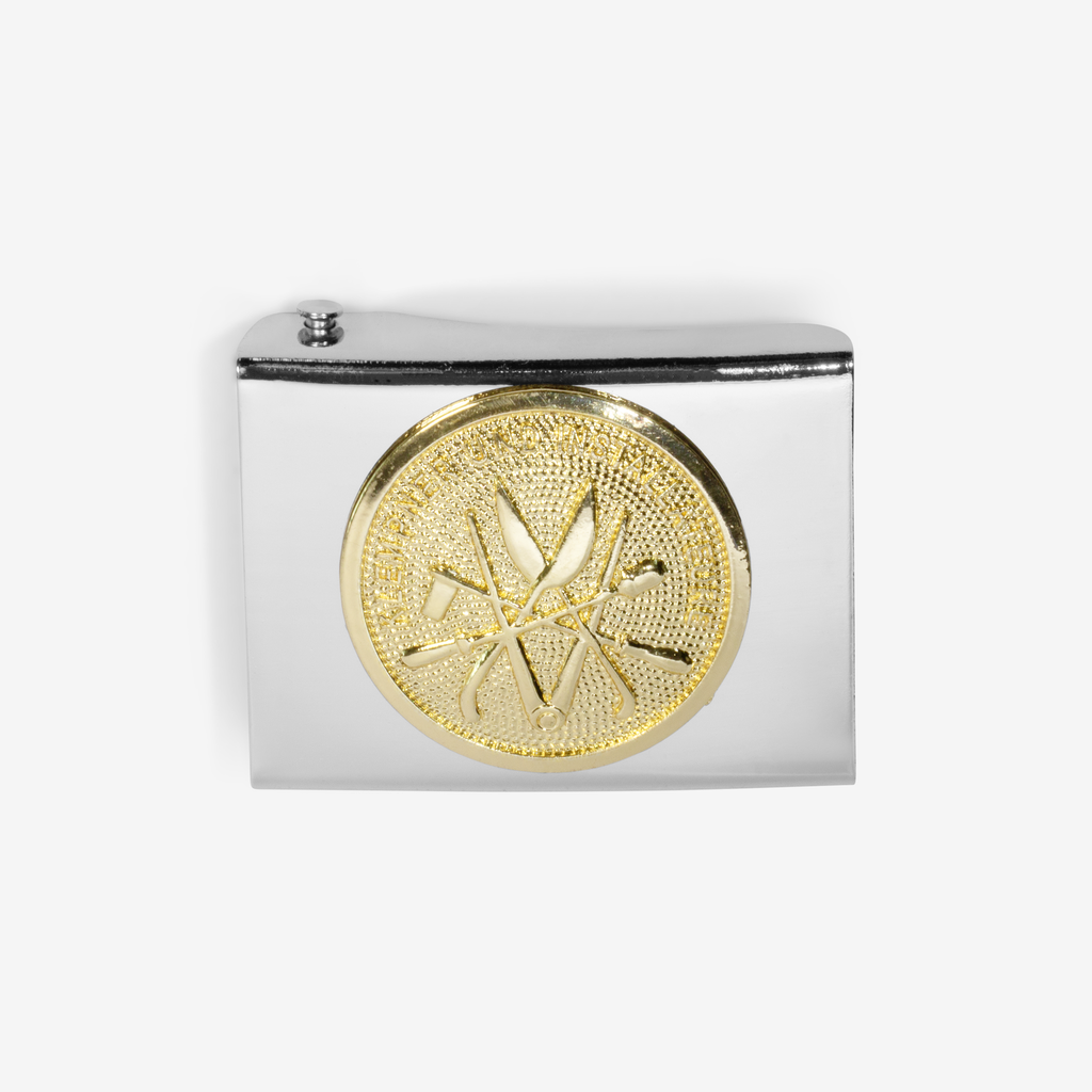 FHB HASSO Koppelschloss Silber Klempner