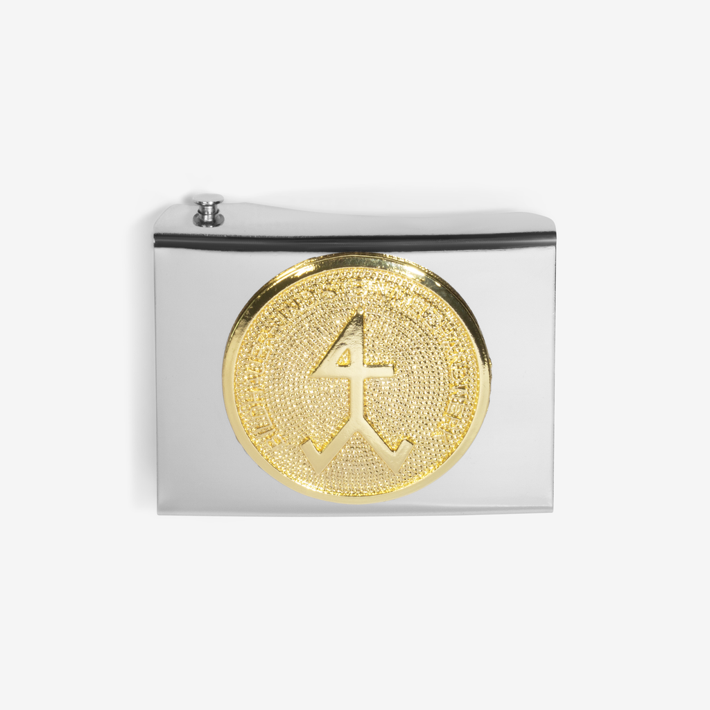 FHB LENNART Koppelschloss Silber Steinmetz