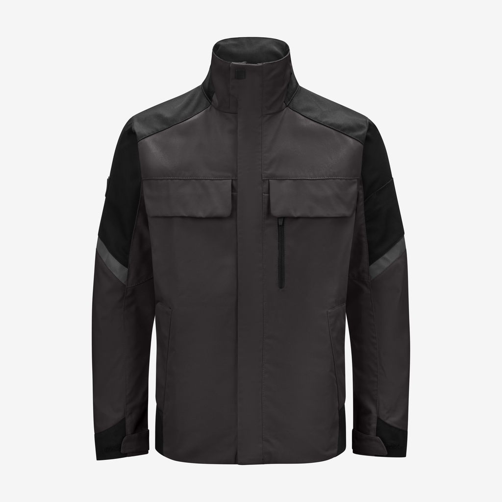 [125900-1220-XS] FHB FRANK Arbeitsjacke Herren (anthrazit-schwarz, Gr. XS)