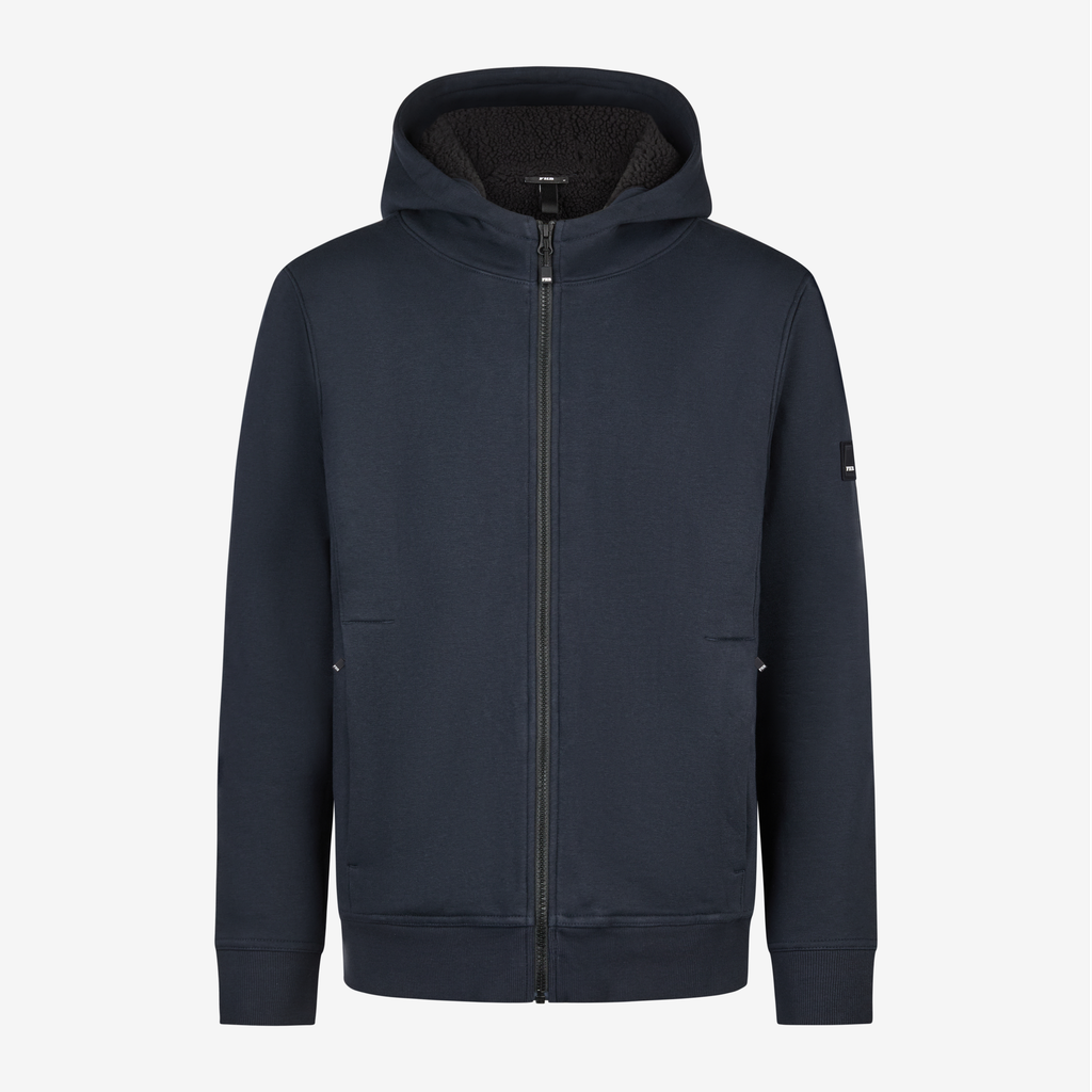 FHB HAJO Hoodie-Jacke mit Webpelz unisex